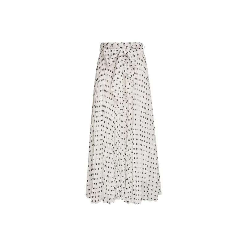 Zimmermann Casual Long Skirts Women's Cream-0