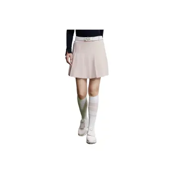 FILA Golf Series Casual Short Skirts Women's Perfume Powder Pink