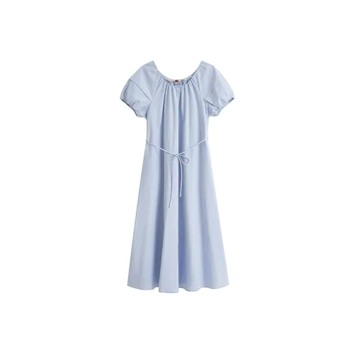 Inman Long Sleeved Dress Women's Sky Blue