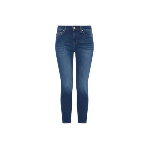 7 FOR ALL MANKIND Jeans Women's Denim Dark Blue