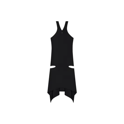 COURREGES Criss cross Jersey Mini Dress