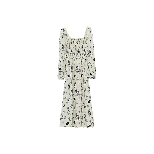 GTLA Long Sleeved Dress Women's Apricot