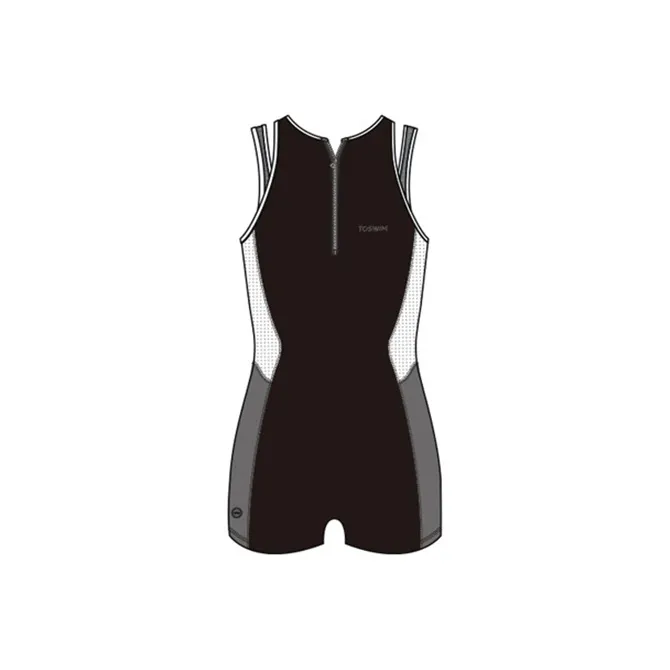 TOSWIM One Piece Swimsuits Women's Multicolor Mesh Back-0