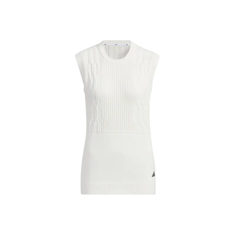 Adidas Primeknit Gradation Pattern Vest Tank Top Women's White-0