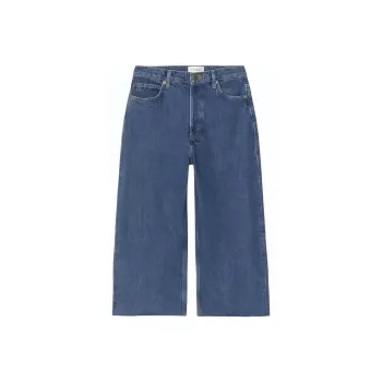 FRAME Easy Capri High-rise Cropped Jeans