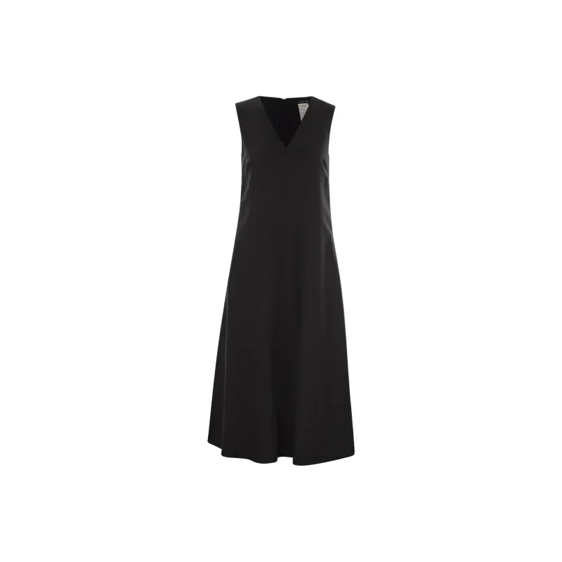 WEEKEND MaxMara Sleeveless Dress Women's Black-0
