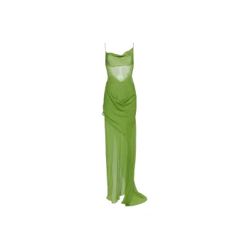 Christopher Esber Cowl Hip Slip Dress