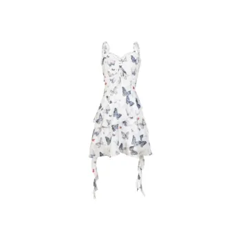 PAIN OR PLEASURE Slip Dresses Women's Blue