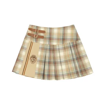 Snbl Casual Short Skirts Women's Khaki