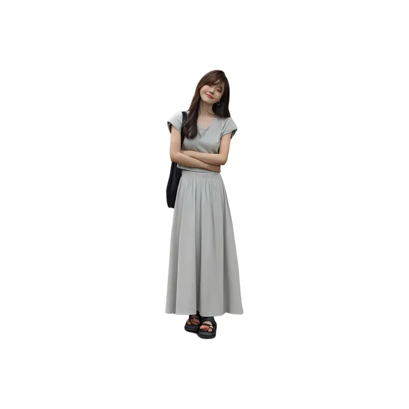Mt Skirt Set Women's Heather Gray-0