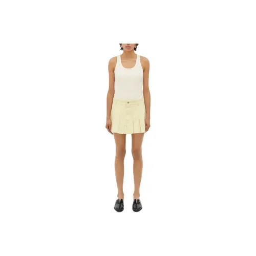Bottega Veneta SS24 Casual Short Skirts Women's Yellow