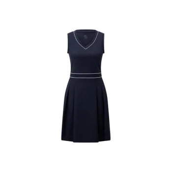 BOGNER SS25 Sleeveless Dress Women's Sea Blue
