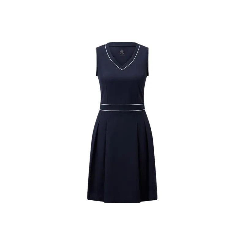 BOGNER SS25 Sleeveless Dress Women's Sea Blue-0