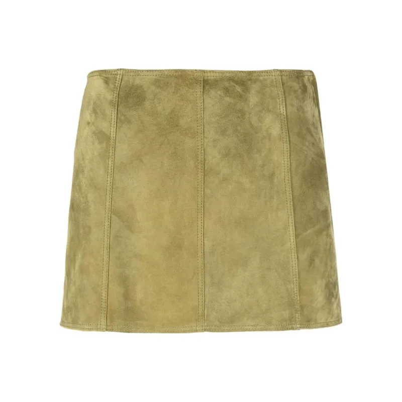 Petar Petrov Casual Short Skirts Women's Green-0