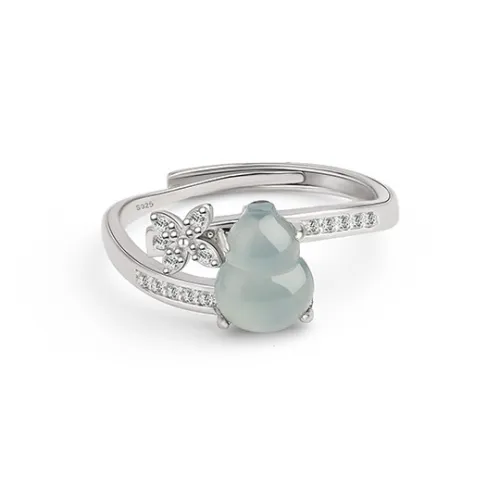 VERENA REINE Ice Glutinous Jadeite Rings Women's