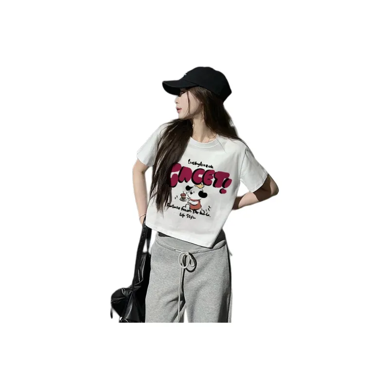 Mu Xiao Xin T Shirts Women's-0