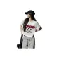 White Regular Shoulder Short-Sleeved T-Shirt