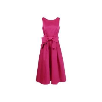 PAROSH Sleeveless Dress Women's Fuchsia