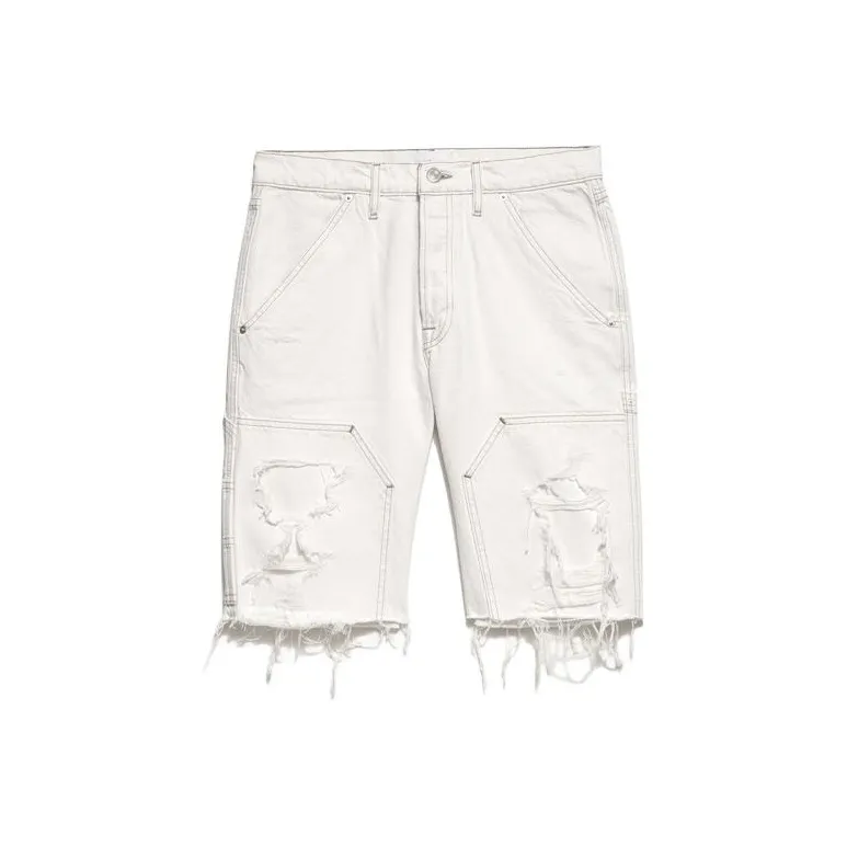 FRAME Denim Shorts Women's White-0