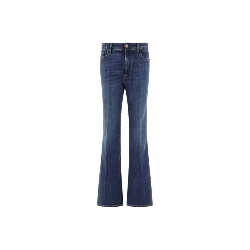 JACOB COHEN Victoria Logo Embroidered Jeans-0