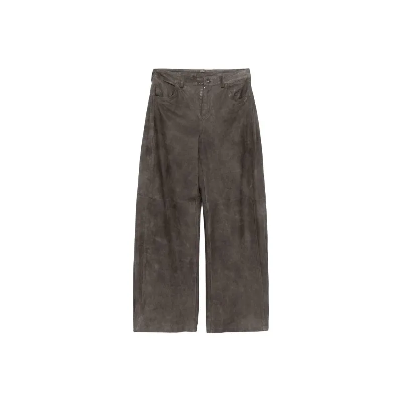 SALVATORE SANTORO Leather Trousers-0