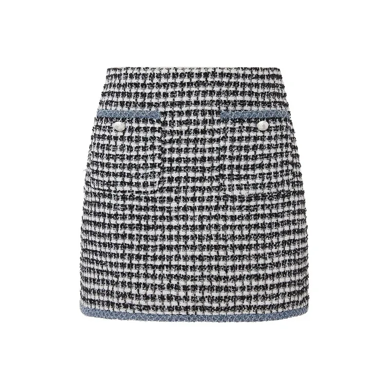 D'zzit Casual Short Skirts Women's Black-0