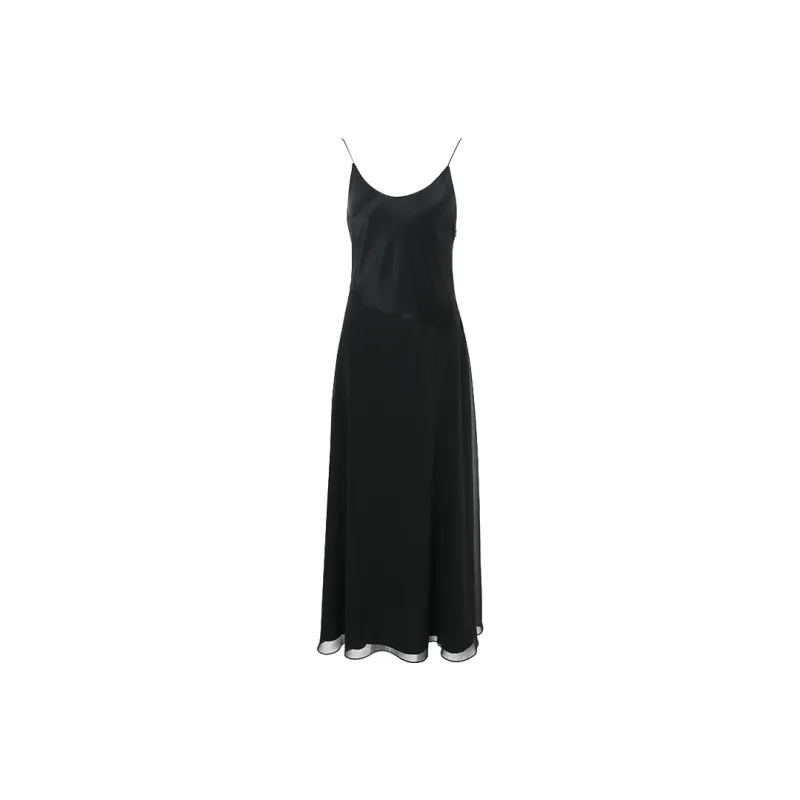 BESIONIA SS25 Slip Dresses Women's Black-0