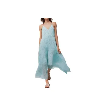 UNIQLO Slip Dresses Women's Blue
