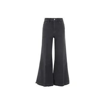 FRAME Le Palazzo Crop Released Hem Jeans