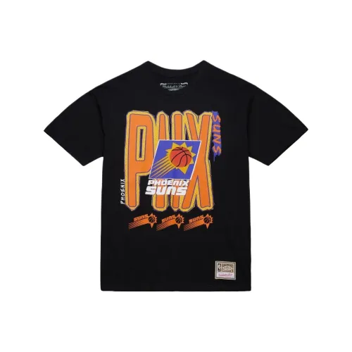 Mitchell & Ness T Shirt Unisex Black