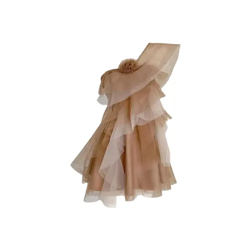 TENNE GIRL Sleeveless Dress Women's Brown