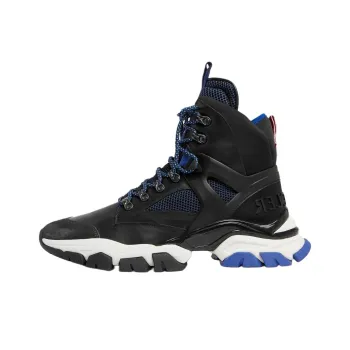 Moncler Tristan High Top Casual Shoes Men's Black
