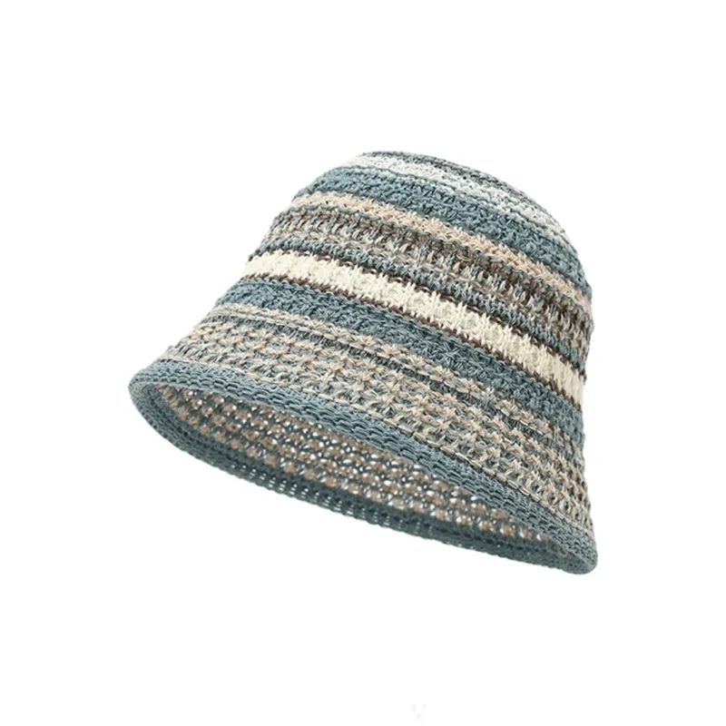 Fishing For Bears Polyester Bucket Hats Unisex-7