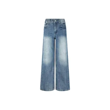 YINLEI Jeans Women's Jade Sea Blue