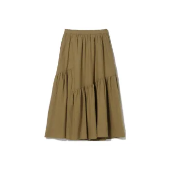 Beams Casual Long Skirts Women's Umber