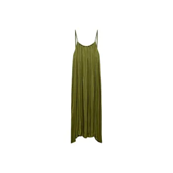 ZARA Slip Dresses Women's Green