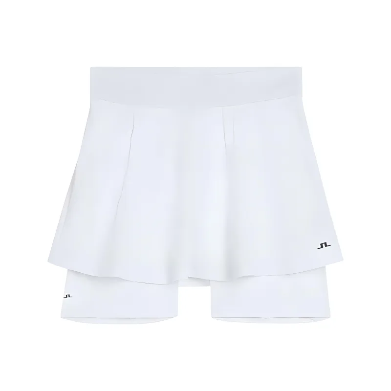 J.Lindeberg Petra Skirt Casual Short Skirts Women's White-0