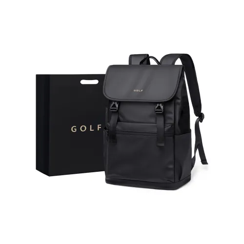 GOLF Water Repellent Fabric Backpack Men's Dusty Black/Elegant Gray