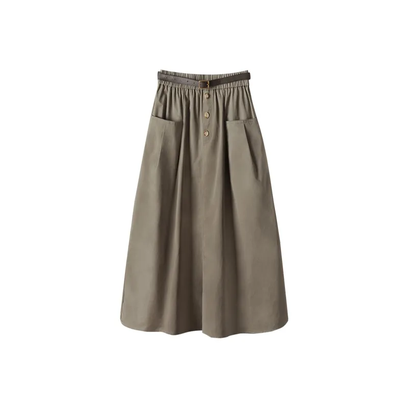 TOUCH Casual Long Skirts Women's-8