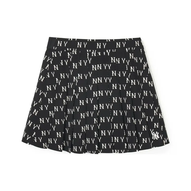 MLB New York Yankees Casual Short Skirts Women's Black-0