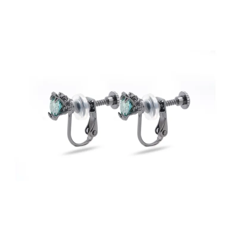 WIC Moissanite Clip On Earrings Unisex-5