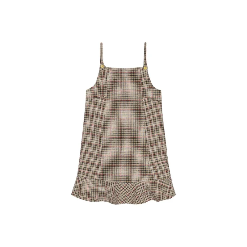 GANNI Checked Mini Dress-0