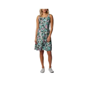 Columbia PFG Freezer Sleeveless Dress Women's Green