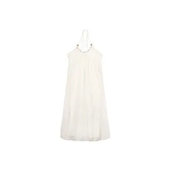 ABCMININ Slip Dresses Women's White