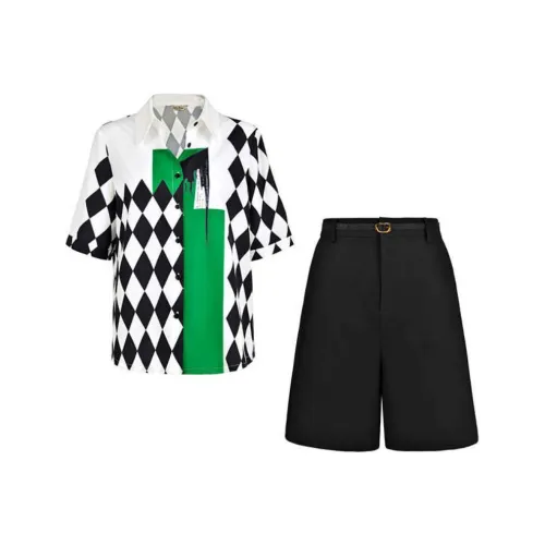 DIFFIE RIEGER Casual Suit Women's Preppy Black