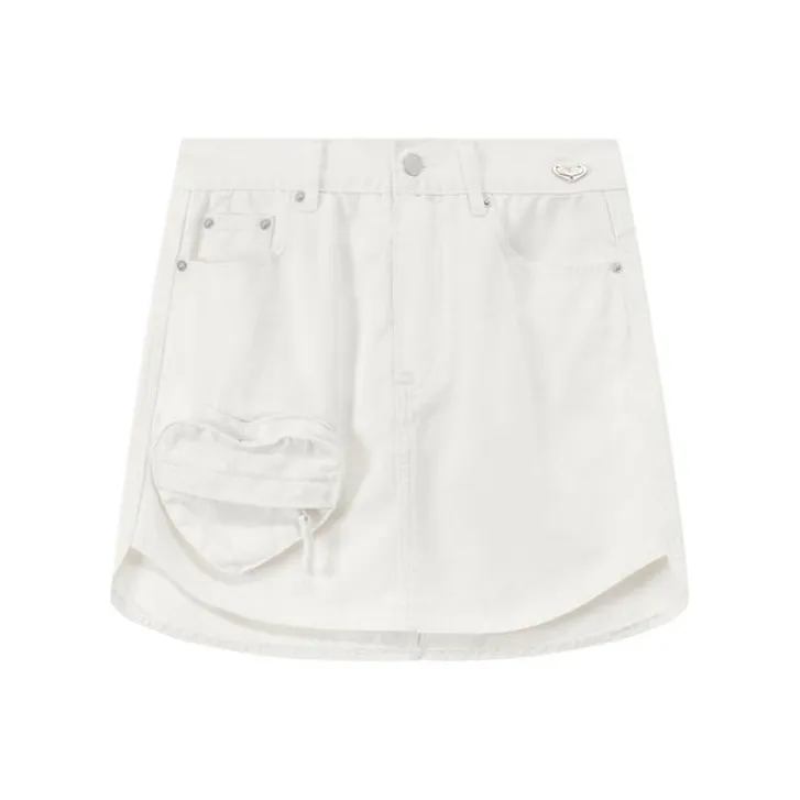 CHUU Denim Short Skirts Women's-3