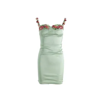 KYKW Slip Dresses Women's Green
