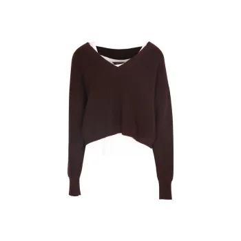 AIVEI Casual Suits Women's Set Coffee/7100