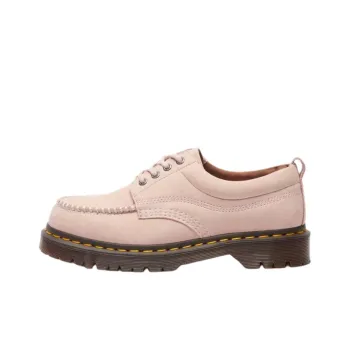 Dr.Martens Lowell Buttersoft Leather Moc Toe Shoes Powder Pink