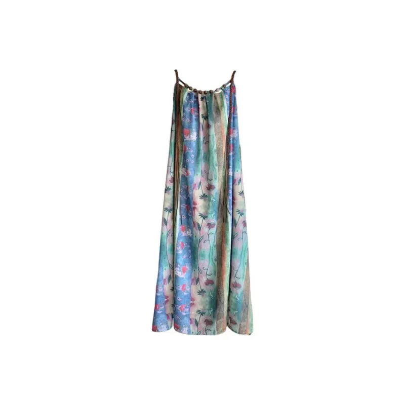 SECFLY OFFICIAL Slip Dress Women's Multicolor-0